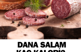 Dana salam kalorisi nedir?